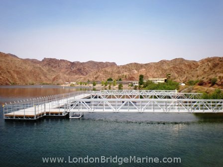 Commercial Boat Dock on the Colorado River, Willow Beach, Arizona
