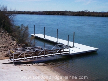 Boat Launch Ramp on the Colorado River